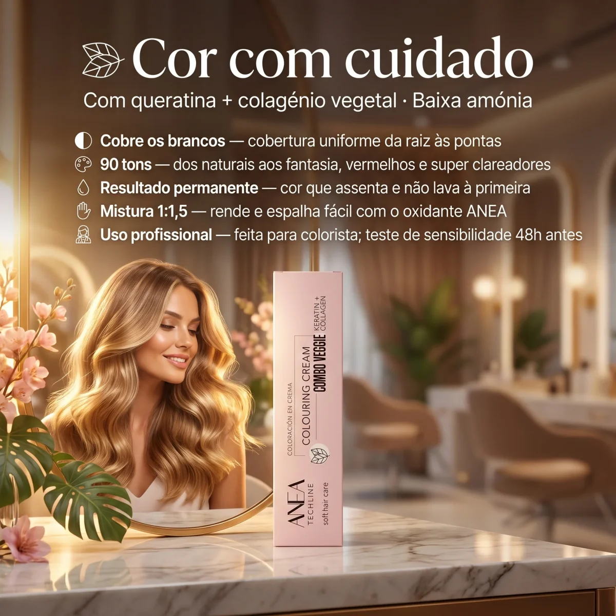ANEA Coloração Permanente em Creme Combo Veggie 100ml - Image 3